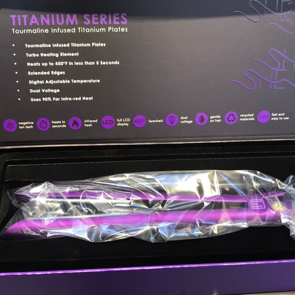 Titanium Flat iron main image 4